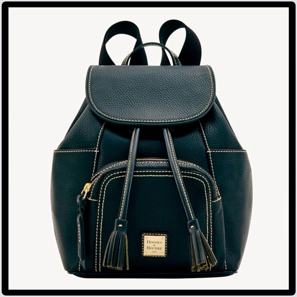 Dooney & Bourke Pebble Grain Leather Medium Murphy Backpack